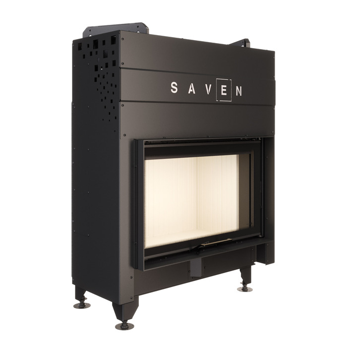 Каминная топка SAVEN Energy Up 80х50 (17,0 kW) ECO. Фото 3D