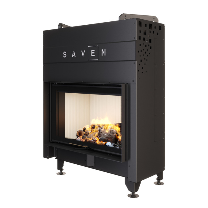 Каминная топка SAVEN Energy Up 80х50 (17,0 kW) ECO. Фото 3D