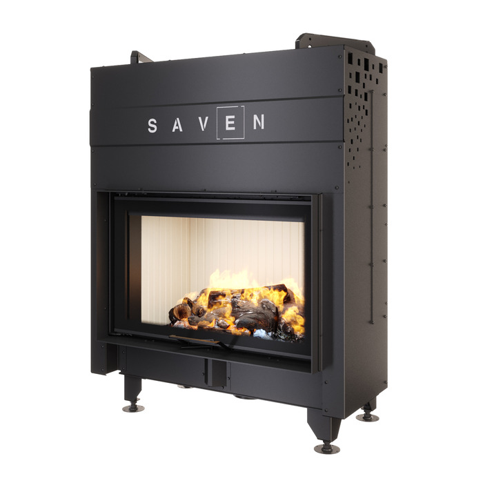 Каминная топка SAVEN Energy Up 80х50 (17,0 kW) ECO. Фото 3D