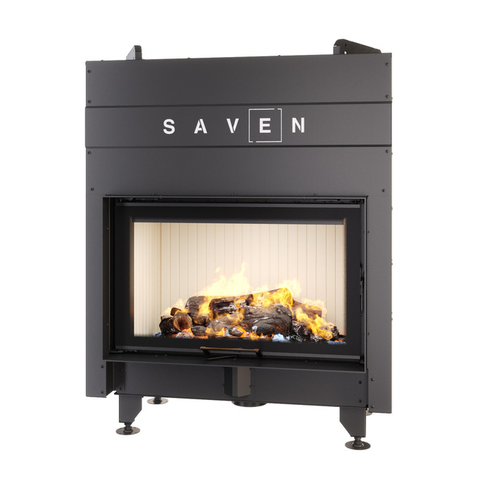 Каминная топка SAVEN Energy Up 80х50 (17,0 kW) ECO. Фото 3D
