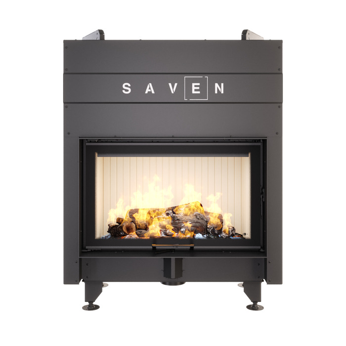 Fireplace insert SAVEN Energy Up 80х50 (17,0 kW) ECO. Photo 3D