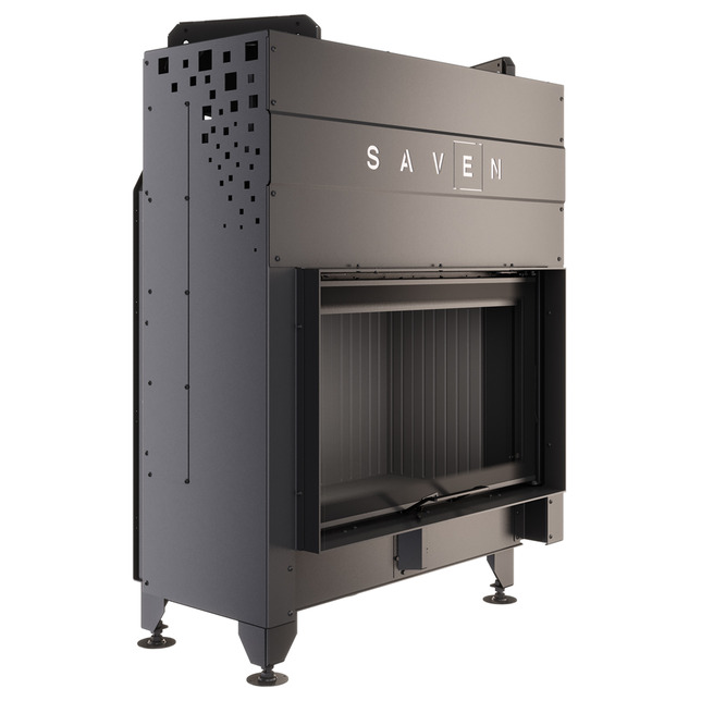 Каминная топка SAVEN Energy Up 80х50 Black (17,0 kW) ECO. Фото 7