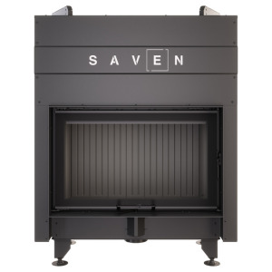 Каминная топка SAVEN Energy Up 80х50 Black (17,0 kW) ECO. Фото 6