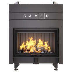 Камінна топка SAVEN Energy Up 80х50 Black (17,0 kW) ECO