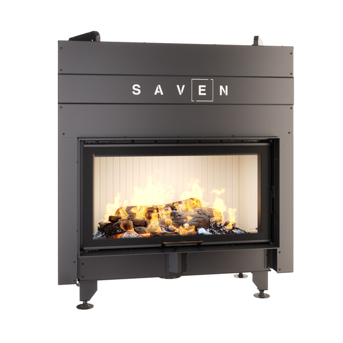 Каминная топка SAVEN Energy Up 90х50 (19,0 kW) ECO. Фото 3D