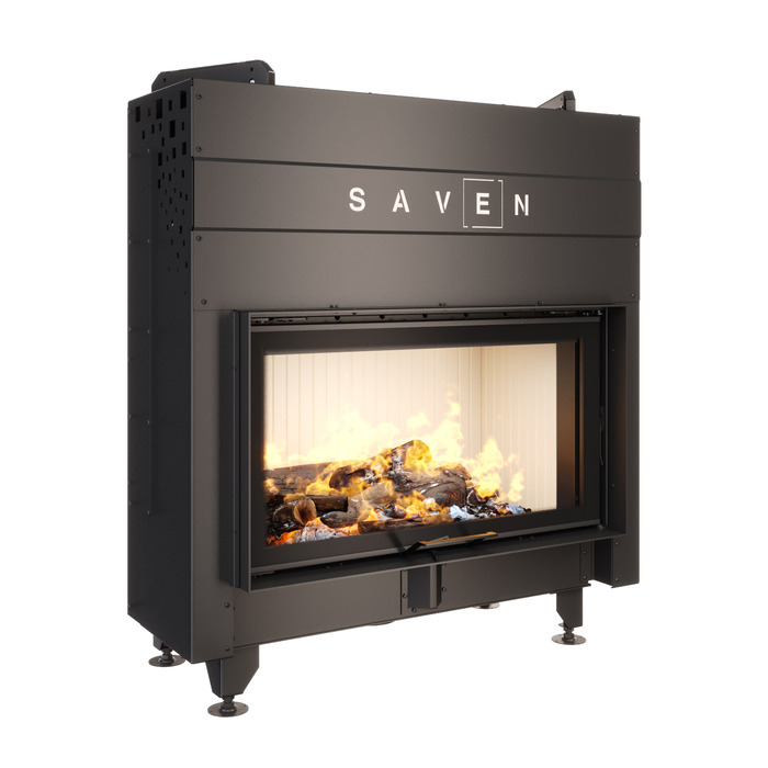 Каминная топка SAVEN Energy Up 90х50 (19,0 kW) ECO. Фото 3D