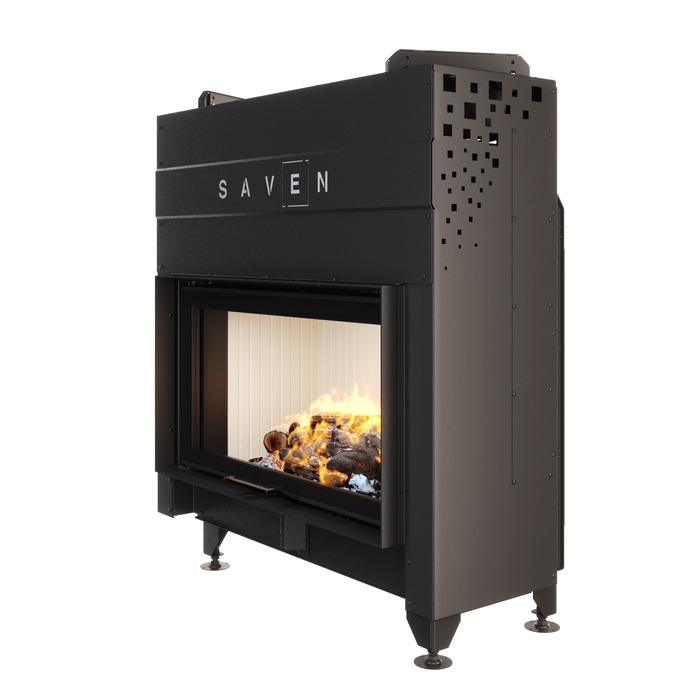 Каминная топка SAVEN Energy Up 90х50 (19,0 kW) ECO. Фото 3D