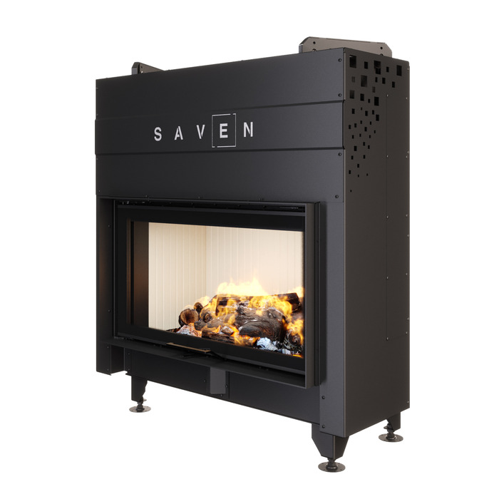Каминная топка SAVEN Energy Up 90х50 (19,0 kW) ECO. Фото 3D