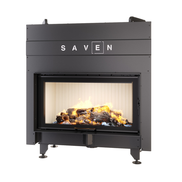 Каминная топка SAVEN Energy Up 90х50 (19,0 kW) ECO. Фото 3D
