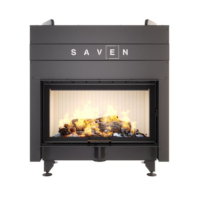 Wkład kominkowy SAVEN Energy Up 90х50 (19,0 kW) ECO. Zdjęcia 3D