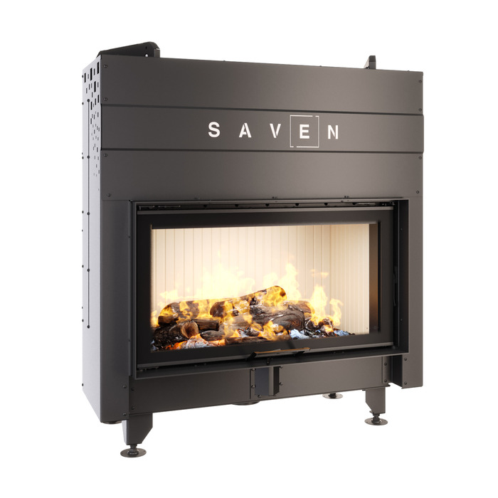 Wkład kominkowy SAVEN Energy Up 90х50 (19,0 kW) ECO. Zdjęcia 3D