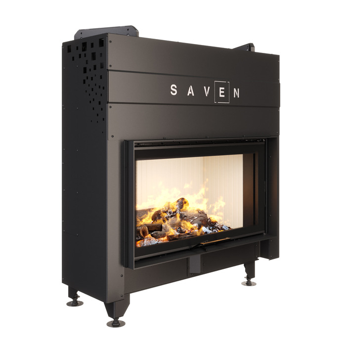 Fireplace insert SAVEN Energy Up 90х50 (19,0 kW) ECO. Photo 3D