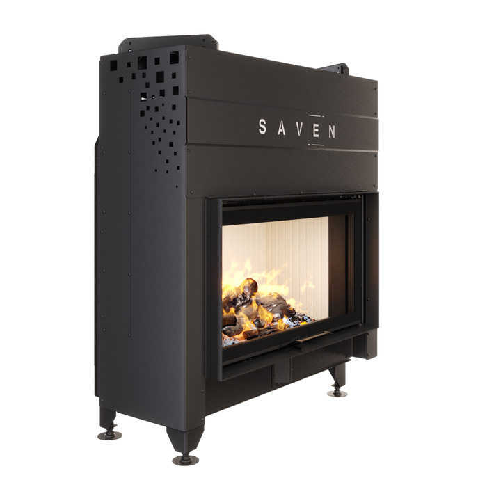 Fireplace insert SAVEN Energy Up 90х50 (19,0 kW) ECO. Photo 3D