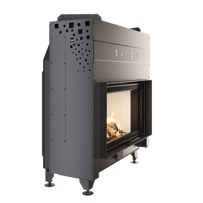 Fireplace insert SAVEN Energy Up 90х50 (19,0 kW) ECO. Photo 3D