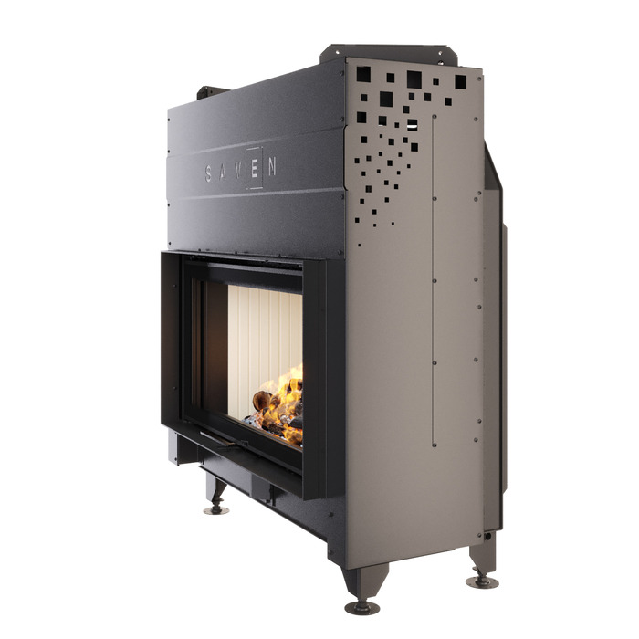 Fireplace insert SAVEN Energy Up 90х50 (19,0 kW) ECO. Photo 3D