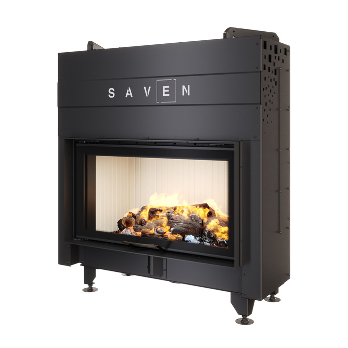 Fireplace insert SAVEN Energy Up 90х50 (19,0 kW) ECO. Photo 3D