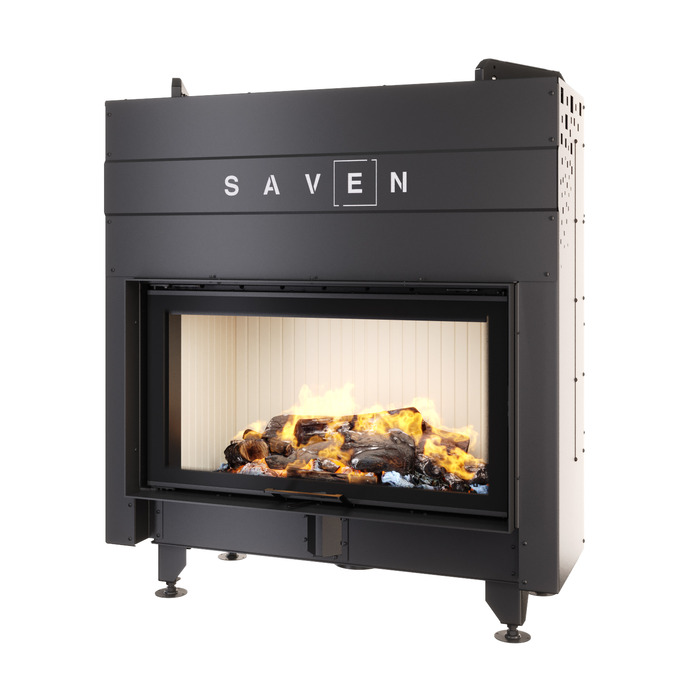 Каминная топка SAVEN Energy Up 90x50 (19,0 kW) ECO. Фото 3D