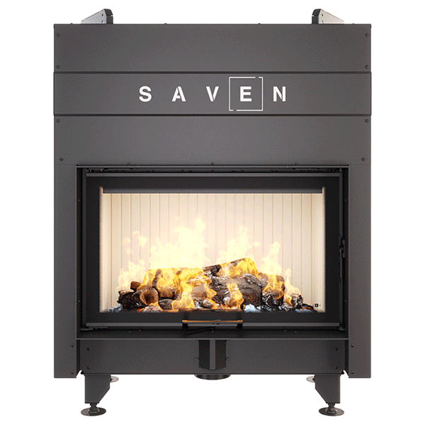 Каминная топка SAVEN Energy Up 90х50 Black (19,0 kW) ECO. Фото 8