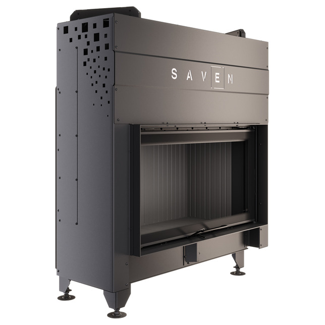Каминная топка SAVEN Energy Up 90х50 Black (19,0 kW) ECO. Фото 7