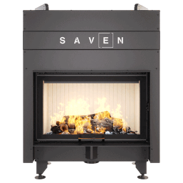 Каминная топка SAVEN Energy Up 90х50 Black (19,0 kW) ECO. Фото 8