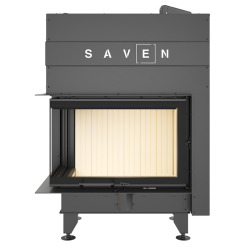 Каминная топка угловая SAVEN Energy Up 75х50х47L (15,1 kW) ECO. Фото 7