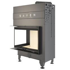 Каминная топка угловая SAVEN Energy Up 75х50х47L (15,1 kW) ECO. Фото 6