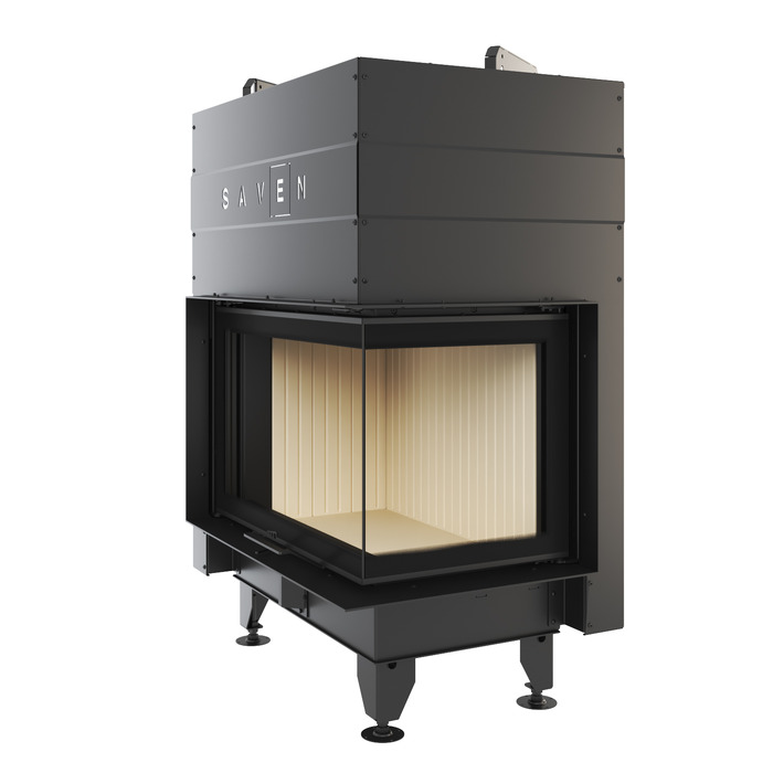 Fireplace insert SAVEN Energy Up 75х50х47R (15,1 kW) ECO. Photo 3D