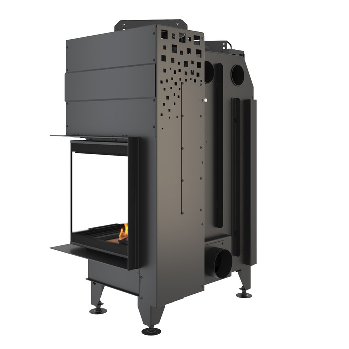 Fireplace insert SAVEN Energy Up 75х50х47R (15,1 kW) ECO. Photo 3D