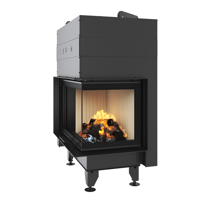 Fireplace insert SAVEN Energy Up 75х50х47R (15,1 kW) ECO. Photo 3D