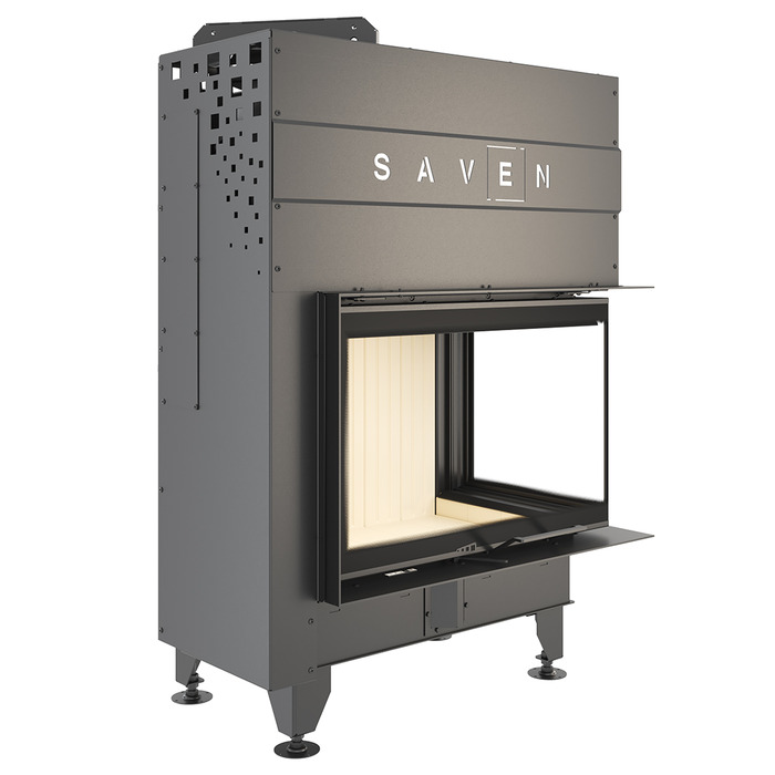 Fireplace insert SAVEN Energy Up 75х50х47R (15,1 kW) ECO. Photo 8