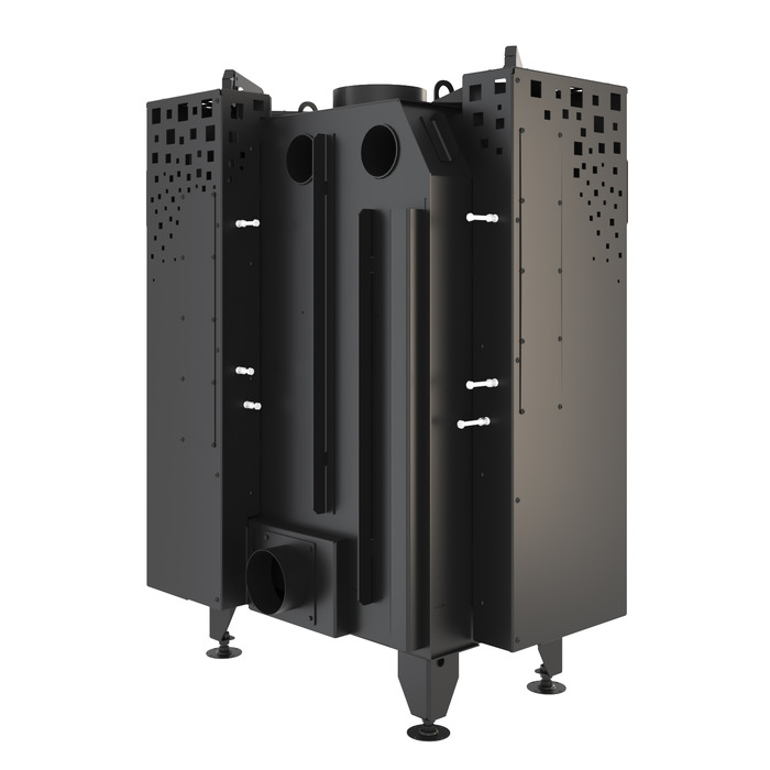 Wkład kominkowy SAVEN Energy Up 75х50х47R (15,1 kW) ECO. Zdjęcia 3D