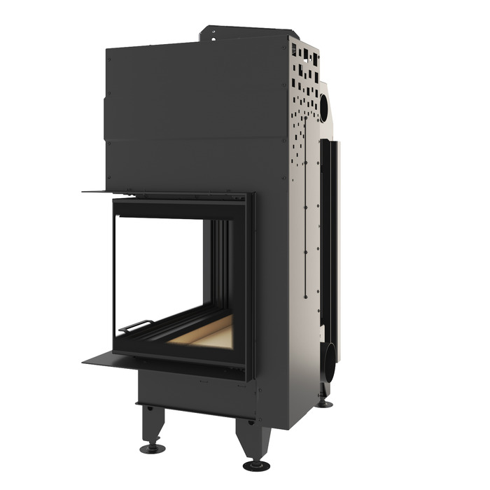 Wkład kominkowy SAVEN Energy Up 75х50х47R (15,1 kW) ECO. Zdjęcia 3D