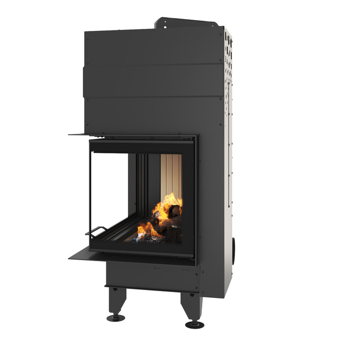 Wkład kominkowy SAVEN Energy Up 75х50х47R (15,1 kW) ECO. Zdjęcia 3D