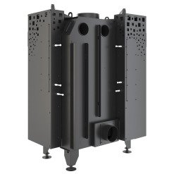 Fireplace insert SAVEN Energy Up 75x50x47L Black (15,1 kW) ECO. Photo 10