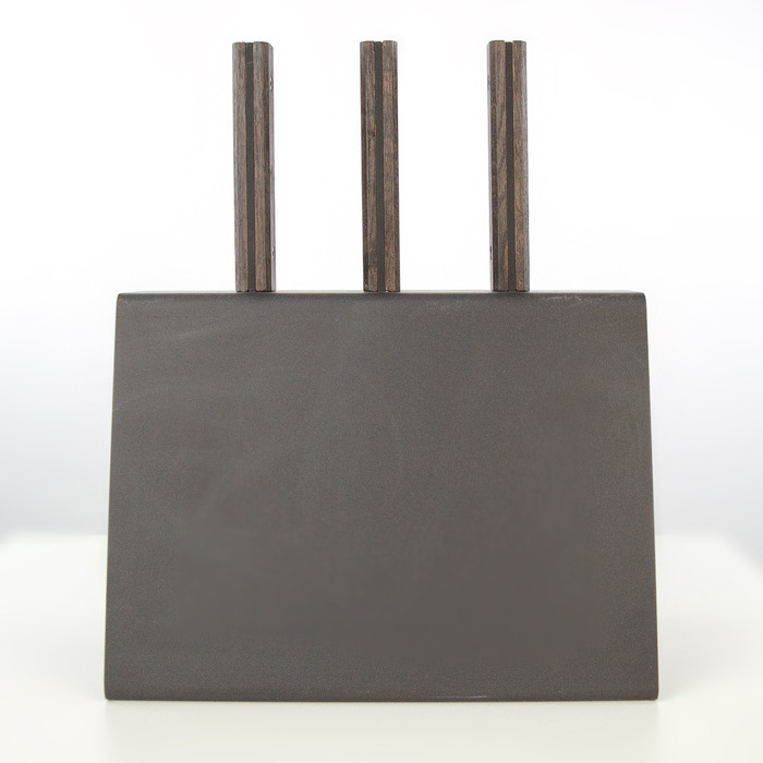 Fireplace tools set SAVEN Set 2 S black. Photo 10