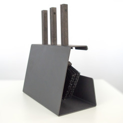 Fireplace tools set SAVEN Set 2 S black. Photo 8