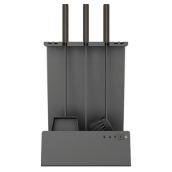Каминный набор SAVEN Set 4 L black