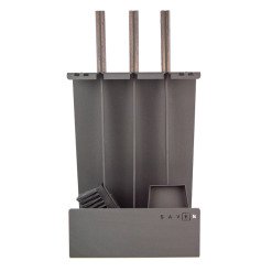 Zestaw kominkowy SAVEN Set 4 L black. Zdjęcia 7