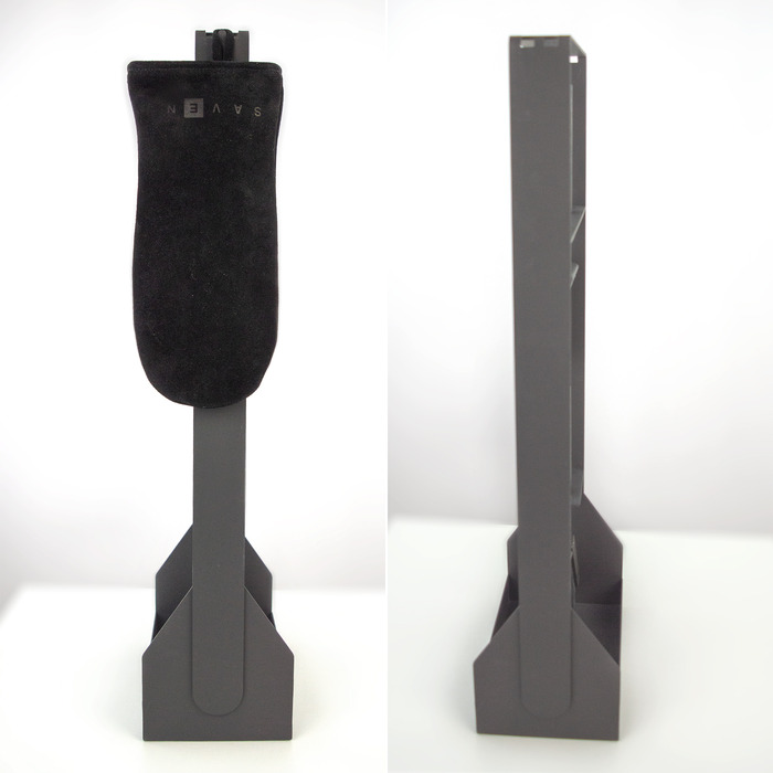 Fireplace tools set SAVEN Set 5 SL black. Photo 12