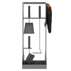 Каминный набор SAVEN Set 5 SL black. Фото 4
