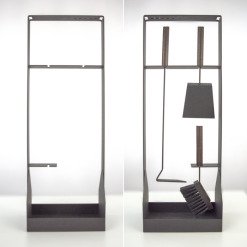 Каминный набор SAVEN Set 5 SL black. Фото 8