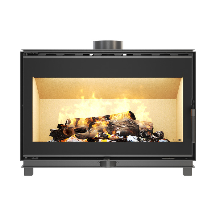 Fireplace cassette insert SAVEN Into 90х62 ECO. Photo 5