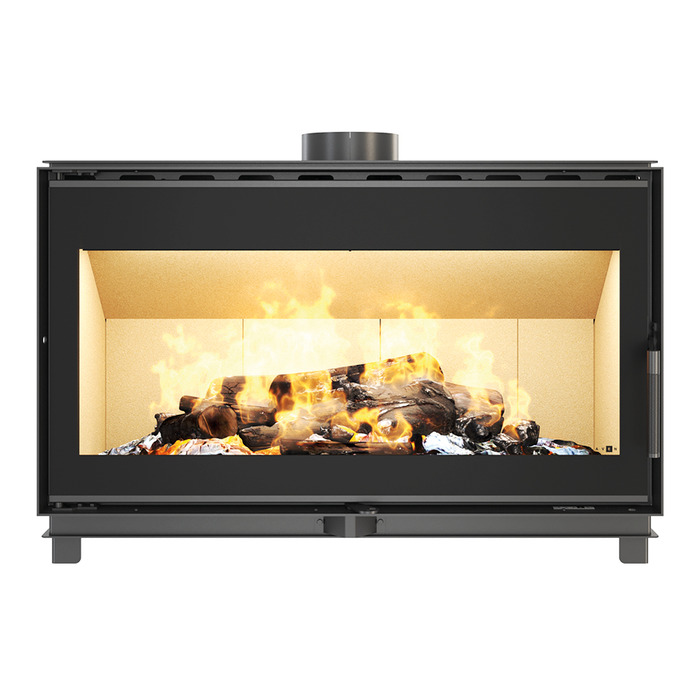 Fireplace cassette insert SAVEN Into 100х62 ECO. Photo 5
