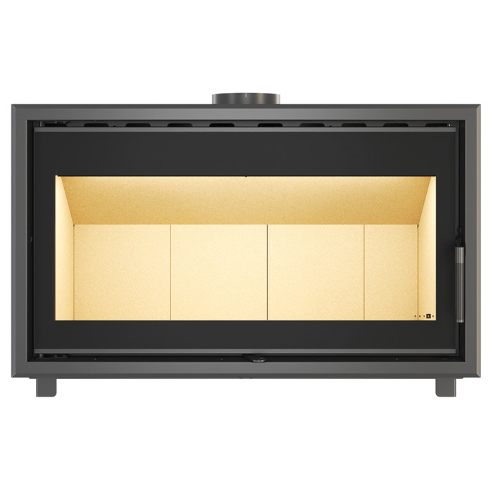 Fireplace cassette insert SAVEN Into 100х62 ECO. Photo 8
