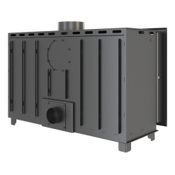 Fireplace cassette insert SAVEN Into 100х62 ECO. Photo 15
