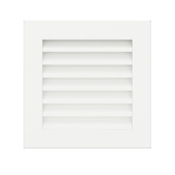 Вентиляционная решетка для камина SAVEN Hide 17x17 белая