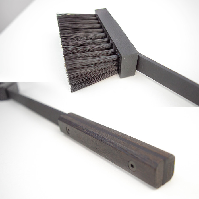 Fireplace brush SAVEN Brush L (50cm) black. Photo 5