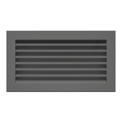 Вентиляційна решітка для каміна SAVEN Hide 17x30 графітова