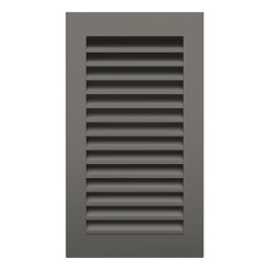 Kratka wentylacyjna kominkowa SAVEN Hide Vertical 30х17 grafitowa