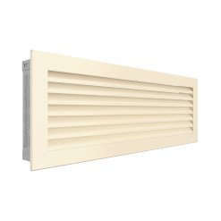 Вентиляційна решітка для каміна SAVEN Hide 17x49 кремова. Фото 2